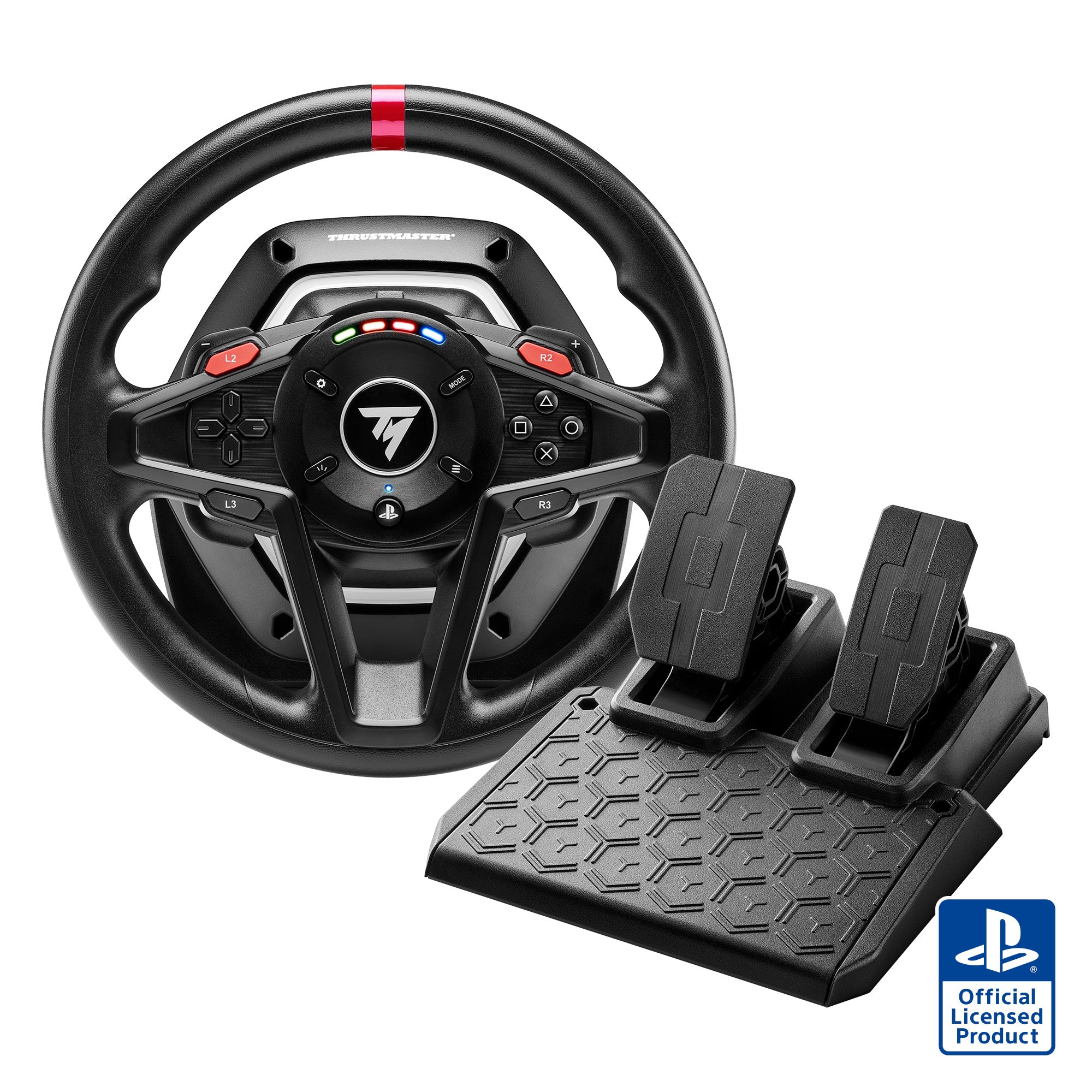 Thrustmaster T128 Black USB Steering wheel + Pedals Analogue PC, PlayStation 4, PlayStation 5 (4160781)