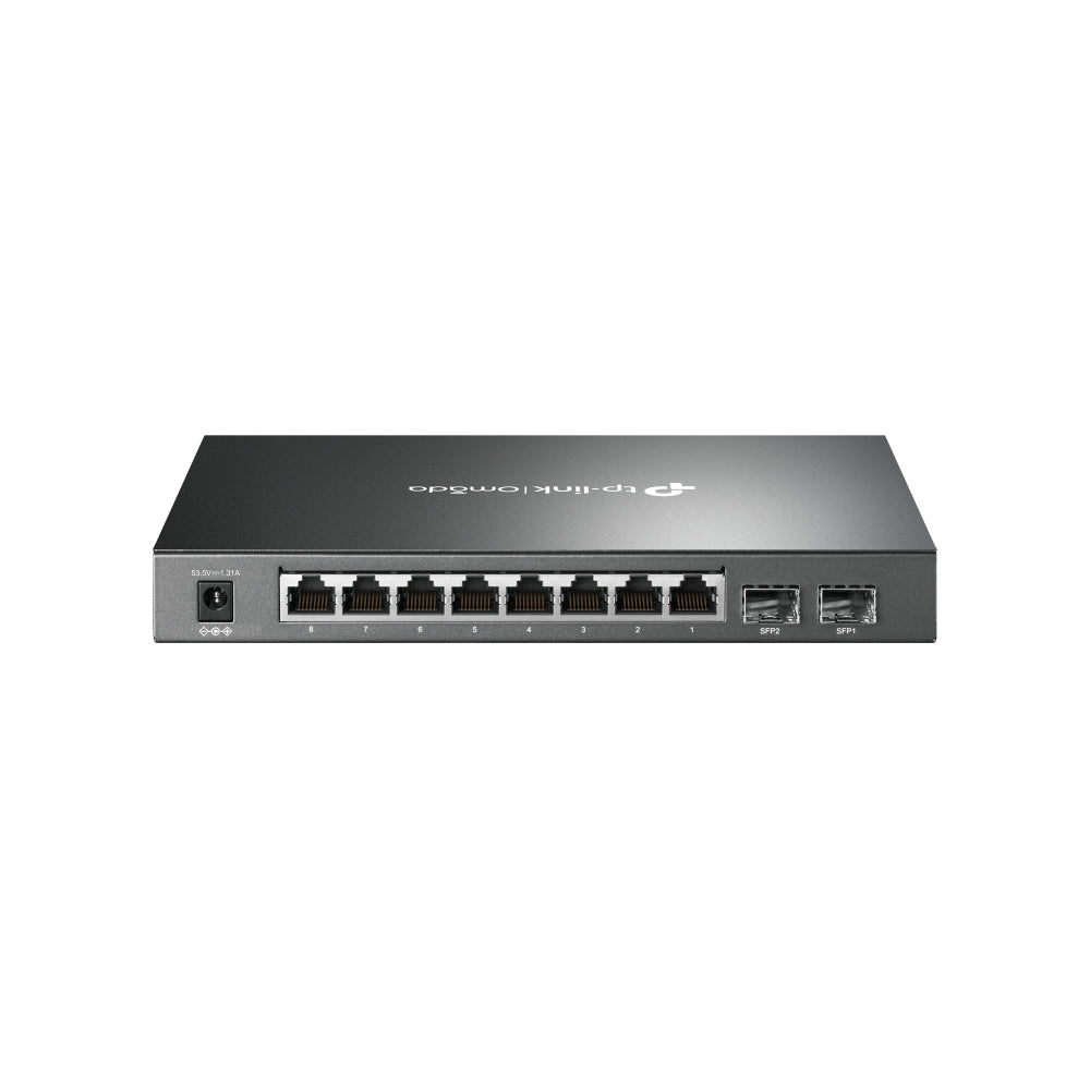 TP-Link Omada 10-Port Gigabit Smart Switch with 8-Port PoE+ (TL-SG2210P V3)
