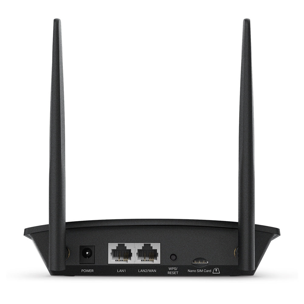 TP-Link TL-MR100 wireless router Fast Ethernet Single-band (2.4 GHz) 4G Black
