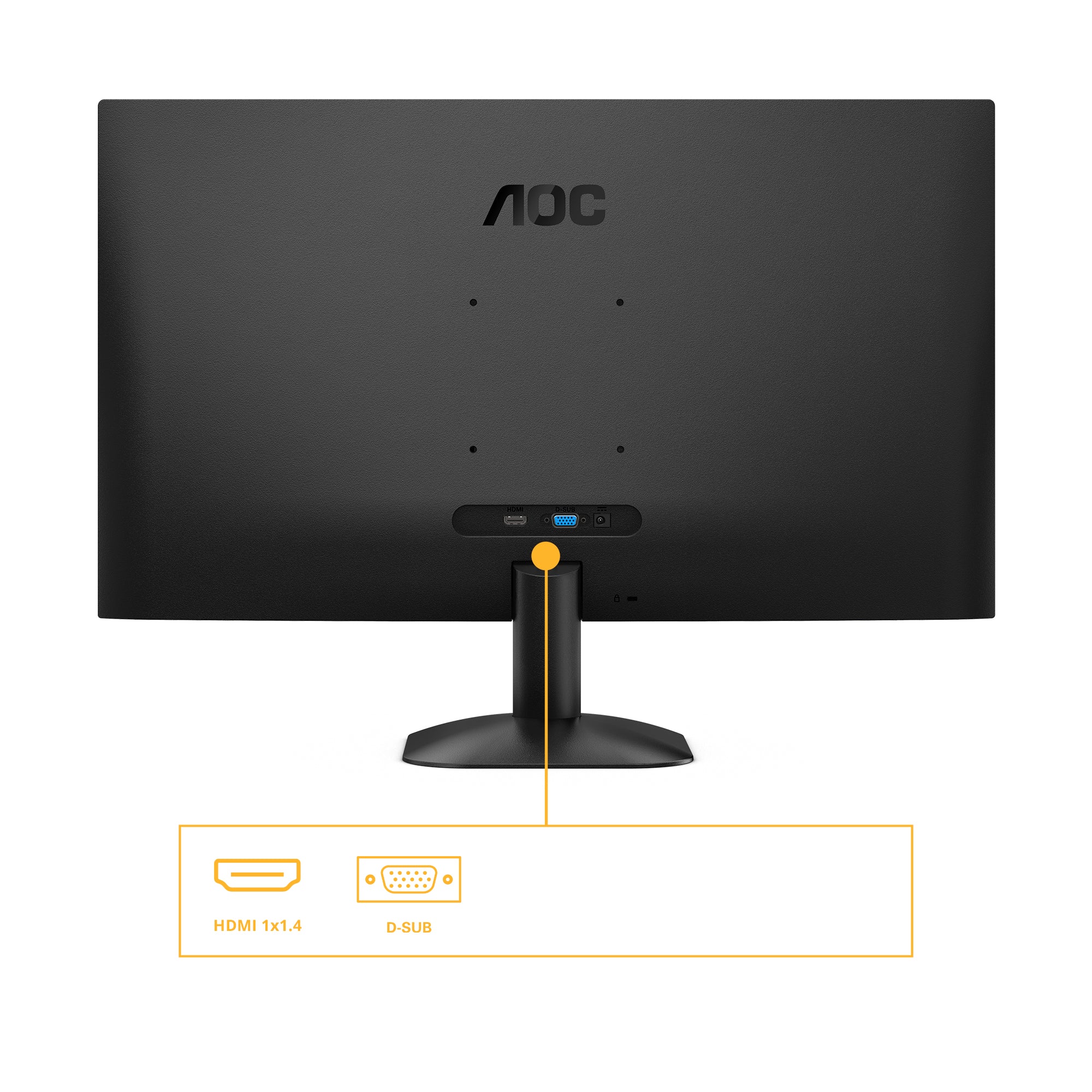 AOC B3 27B31H computer monitor 68.6 cm (27") 1920 x 1080 pixels Full HD Black