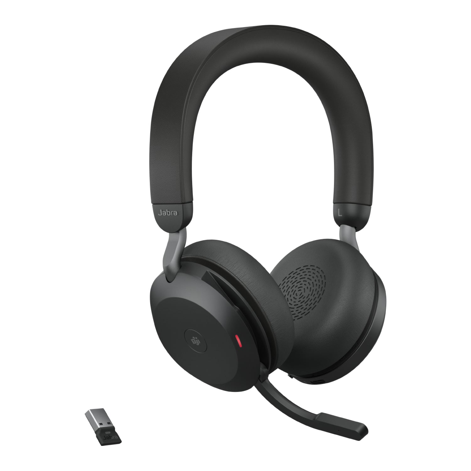 Jabra Evolve2 75 - USB-A MS Teams with Desk Stand - Black (27599-999-989)