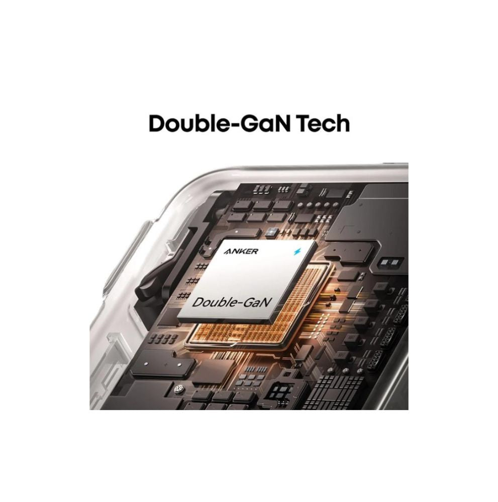 ANKER Nano 70W GaN zidni brzi punjač, 3-porta (2x USB-C i 1x USB-A)