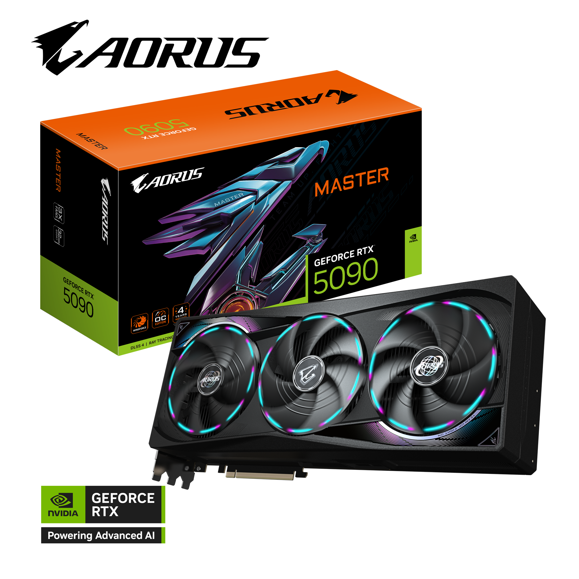 Gigabyte AORUS GeForce RTX 5090 MASTER 32G