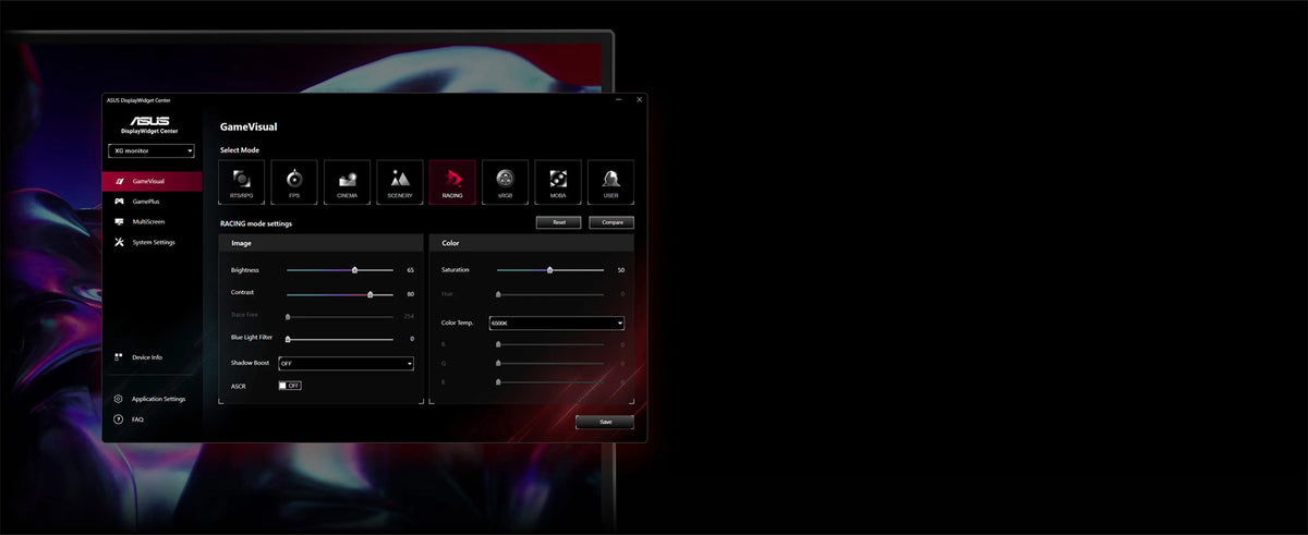 ASUS 24.5 inča XG259CS ROG Strix Gaming Monitor