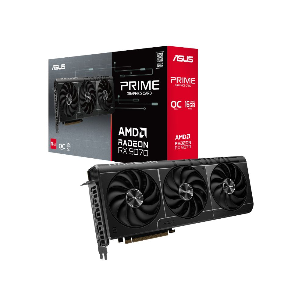 ASUS Prime Radeon RX 9070 16GB GDDR6 OC Edition