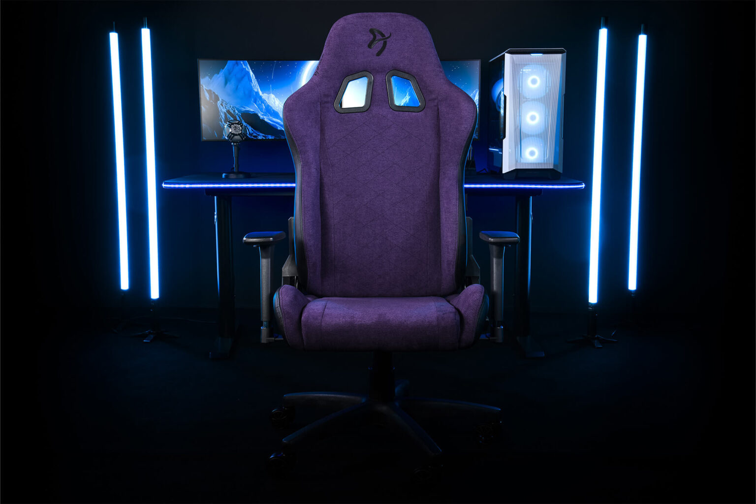 Arozzi Avanti SoftFabric™ - Pure Purple