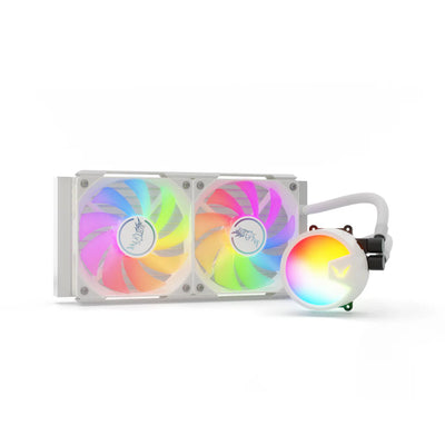 Valkyrie A240 AIO CPU Liquid Cooler White