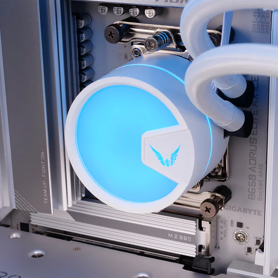 Valkyrie A360 AIO CPU Liquid Cooler White