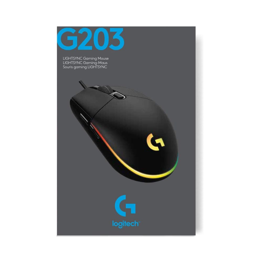 Logitech G203 Gaming black