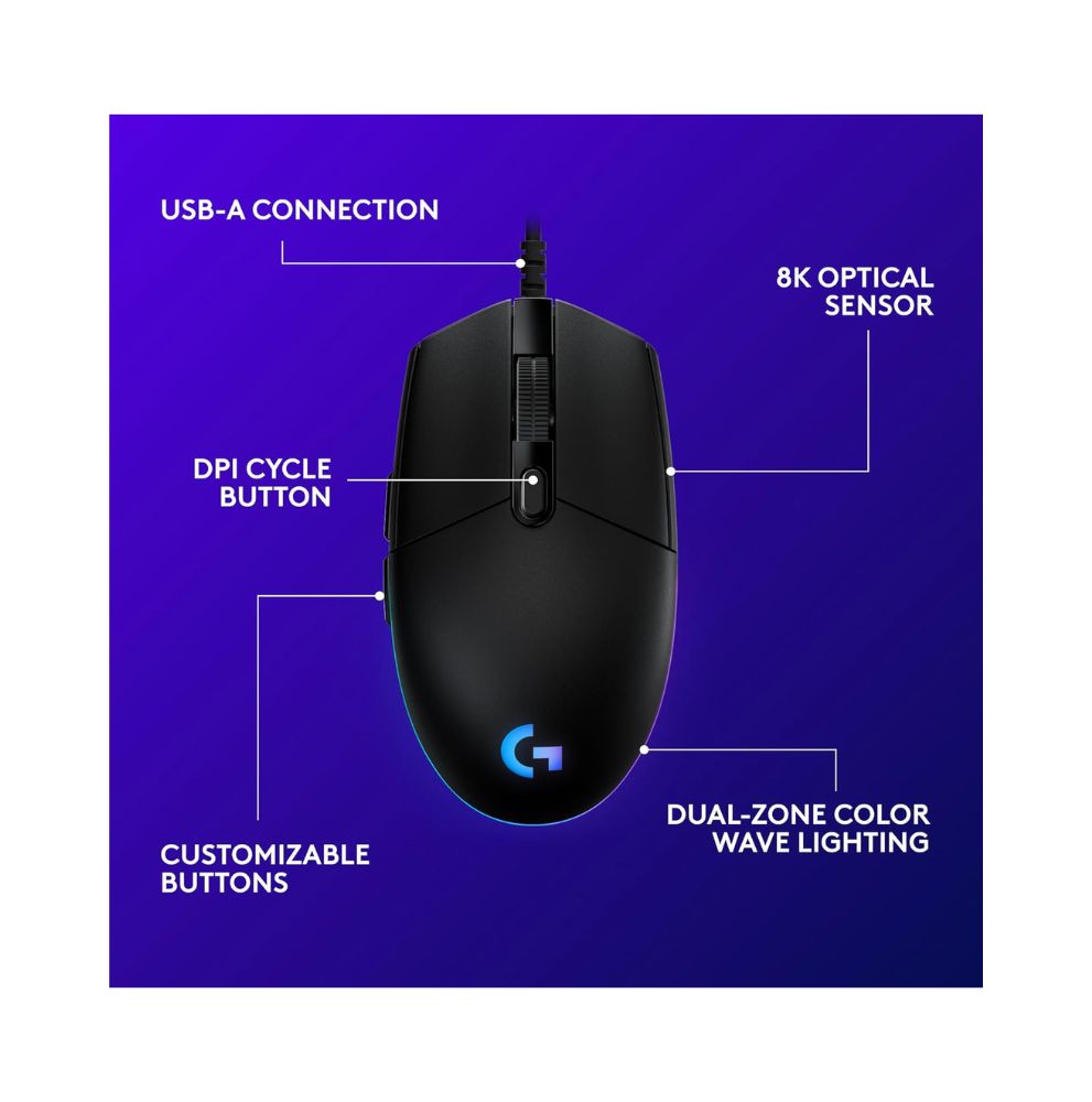 Logitech G203 Gaming black
