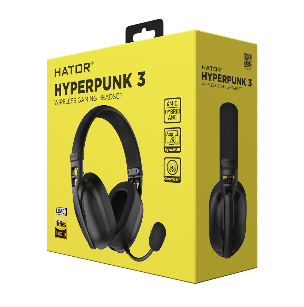 HATOR Hyperpunk 3 Wireless Black (ESH15)