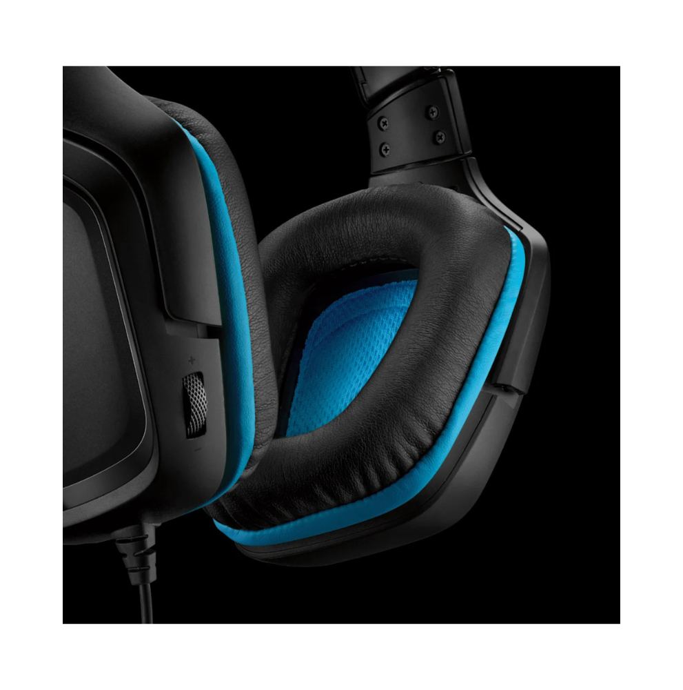 Logitech Headset G432 Black/Cyan