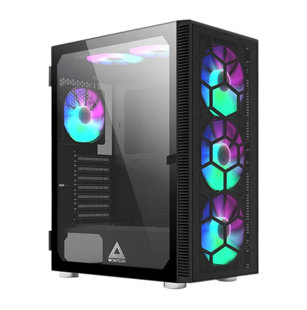 MONTECH X3 GLASS Black
