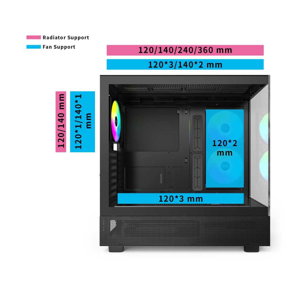 MONTECH XR Black