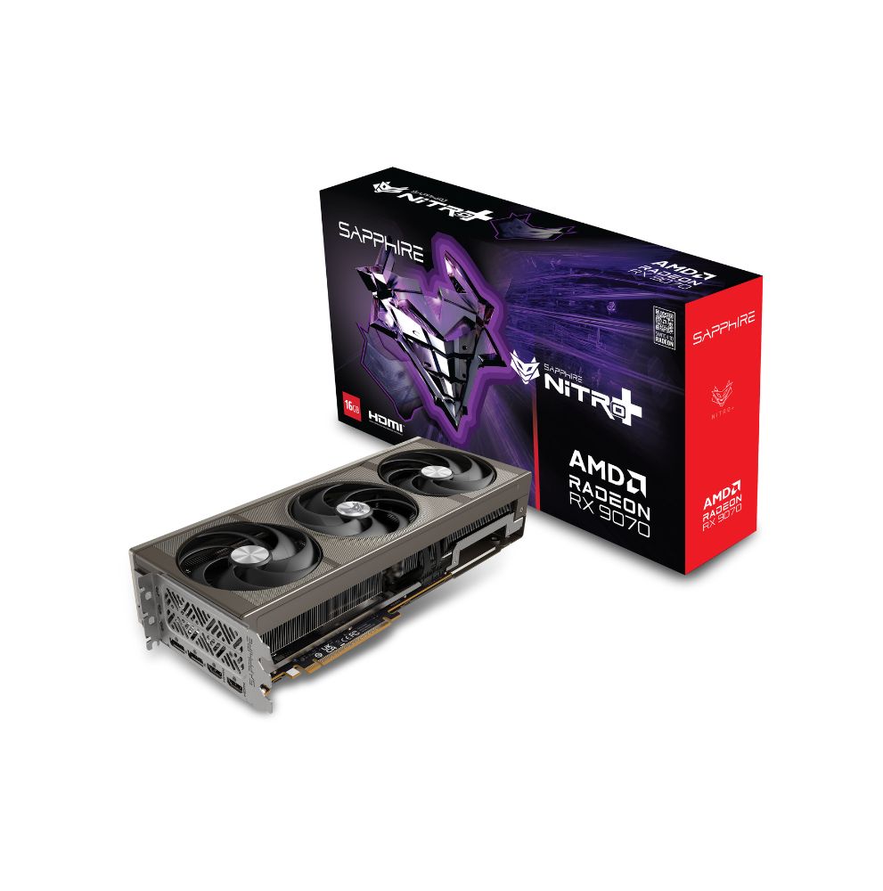 Sapphire NITRO+ AMD RADEON RX 9070 GAMING OC 16GB