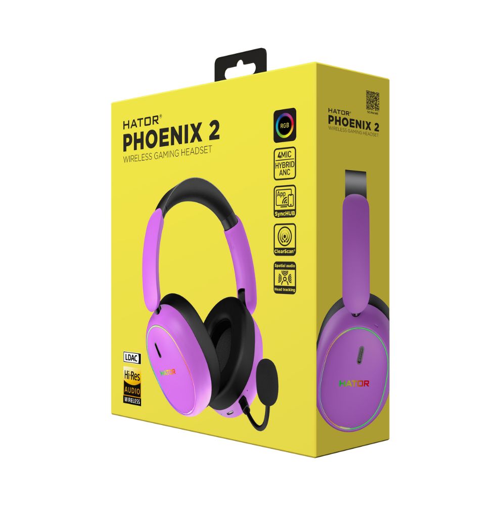 Phoenix 2 wireless cyber violet ESH42