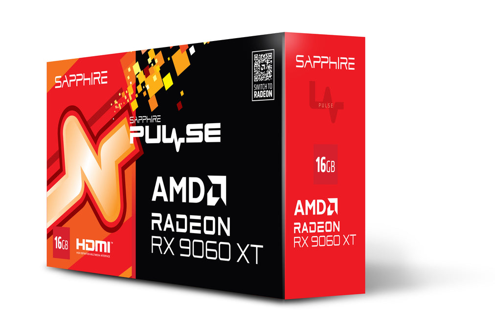 Sapphire PULSE AMD RADEON RX 9060 XT GAMING OC 16GB