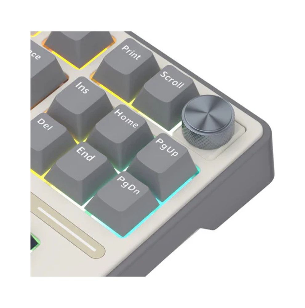 Royal Kludge R87 PRO TKL Žična Gejmerska Tastatura, Boja "Half Grey" - Creamy Prekidač