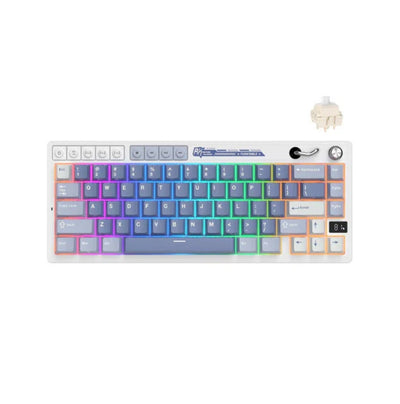 Royal Kludge RK M65 Tri-Mod RGB Ocean Blue Cream Prekidač