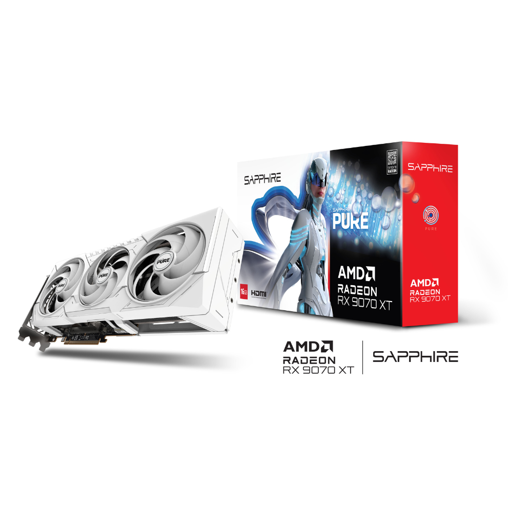 Sapphire RX 9070 XT PURE GAMING OC 16GB