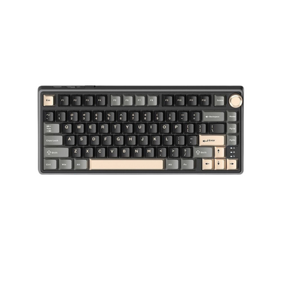 Royal Kludge R75 Žična Gejmerska Tastatura RGB Hot-Swap Phantom, Braon Prekidač