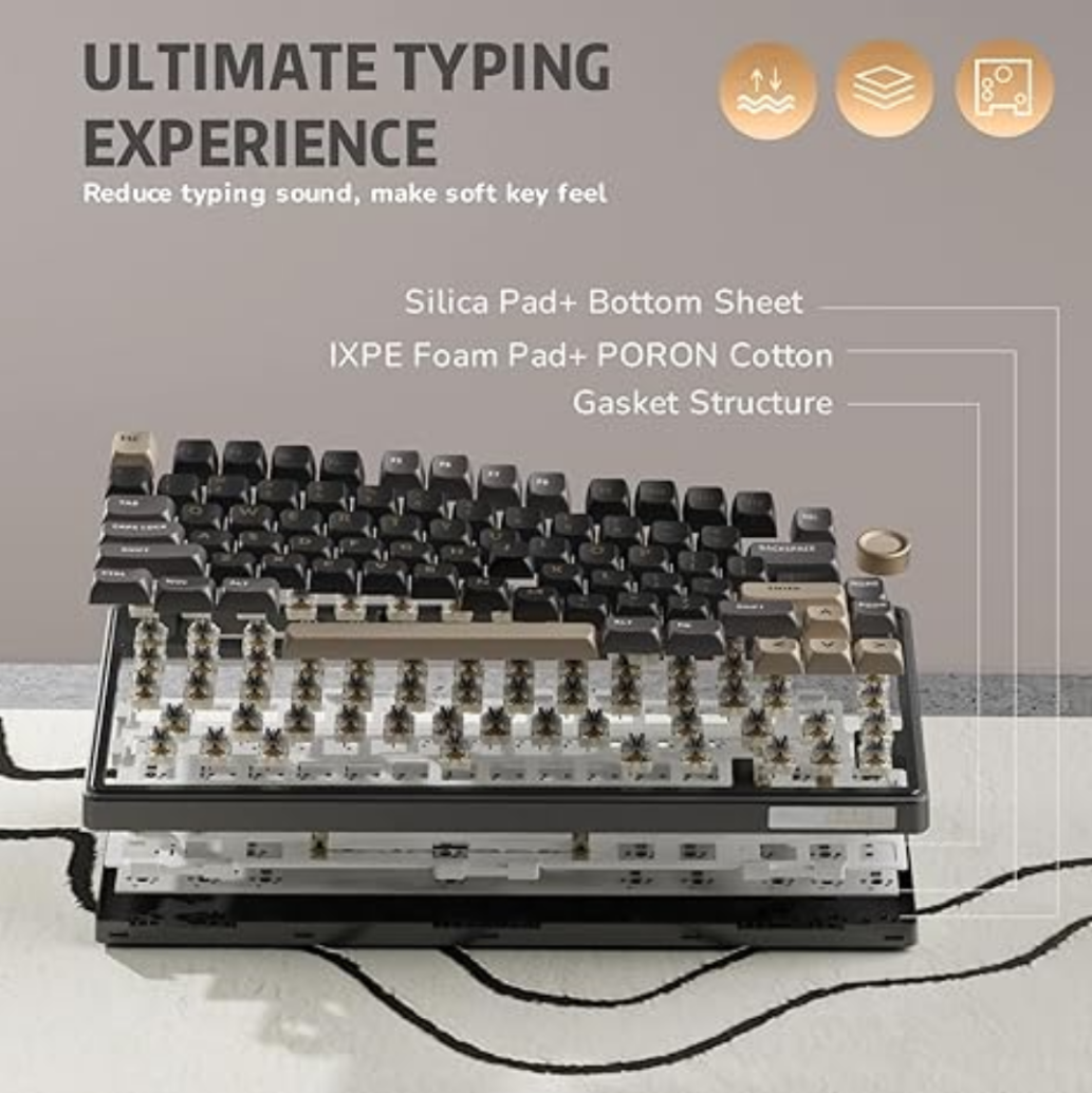 Royal Kludge R75 Phantom K Silver