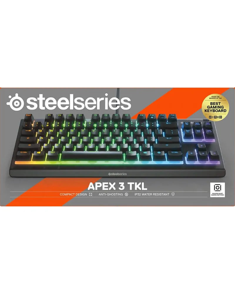 Steelseries APEX 3 TKL BLACK