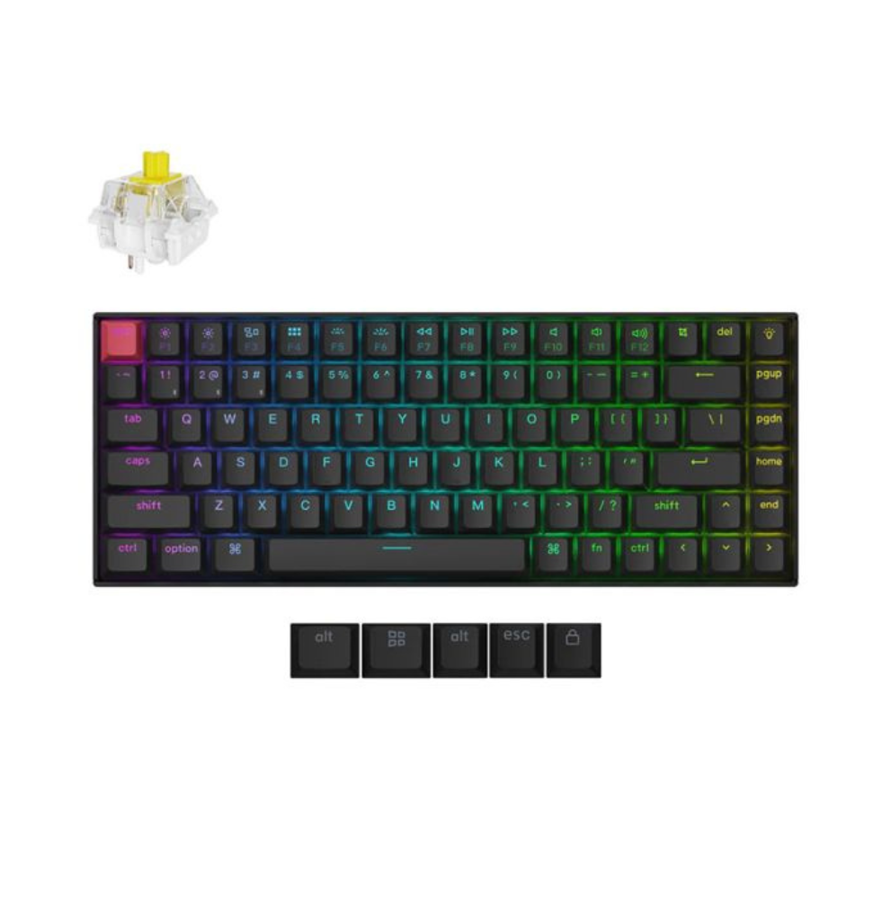 Tastatura Keychron K2X-B4 75% Banana switch RGB Black