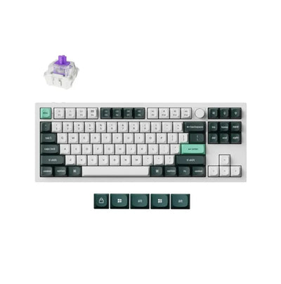 Tastatura Keychron Q3H-P1 80% Nebula switch RGB Shell White