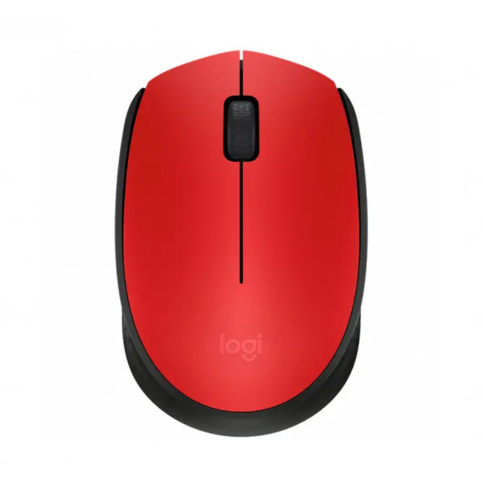 Logitech Mouse M171 Red/Black