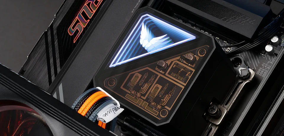 Valkyrie V360 Lite AIO CPU Liquid Cooler Black