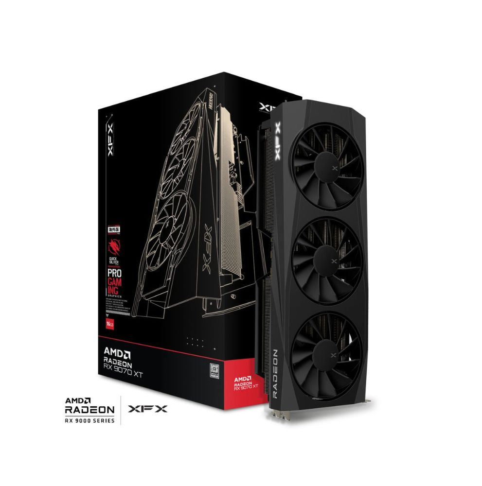 XFX Quicksilver AMD Radeon RX 9070XT Gaming Edition