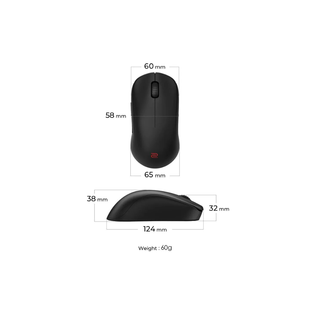 Zowie U2 Wireless Mouse Black
