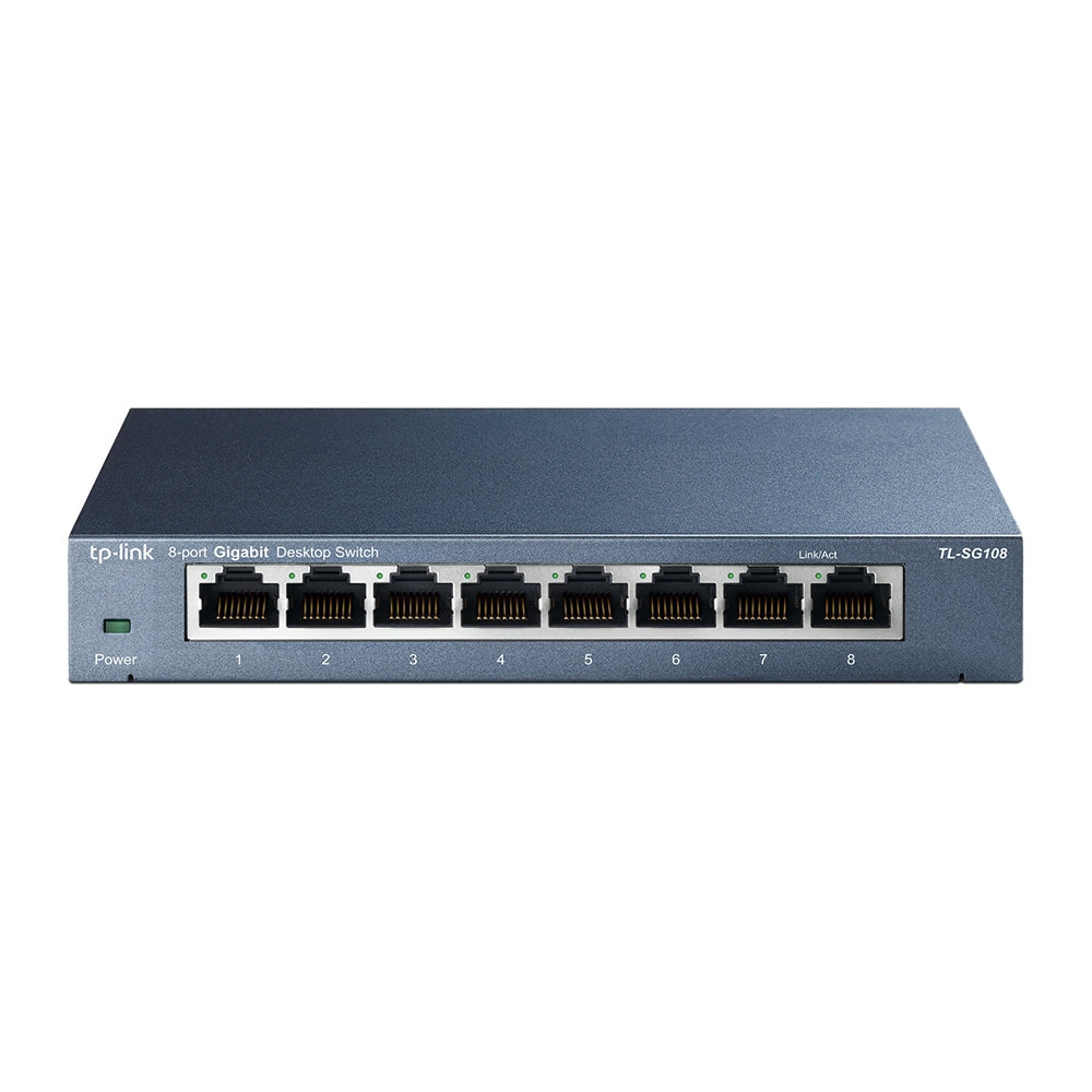 TP-Link 8-Port 10/100/1000Mbps Desktop Network Switch (TL-SG108)