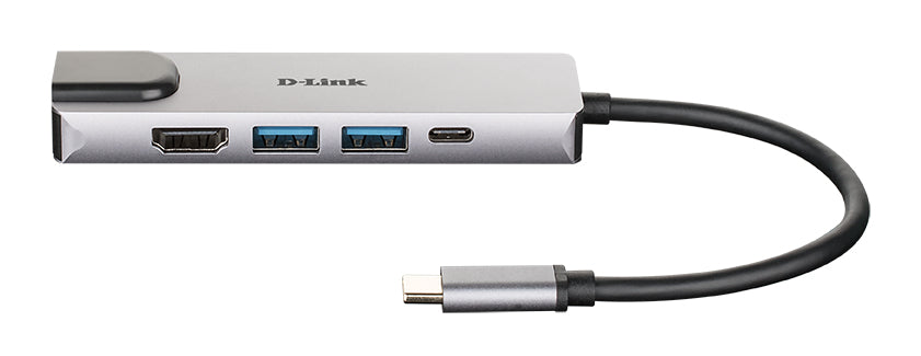 D-Link 5-in-1 USB-C Hub with HDMI/Ethernet and Power Delivery (DUB-M520)