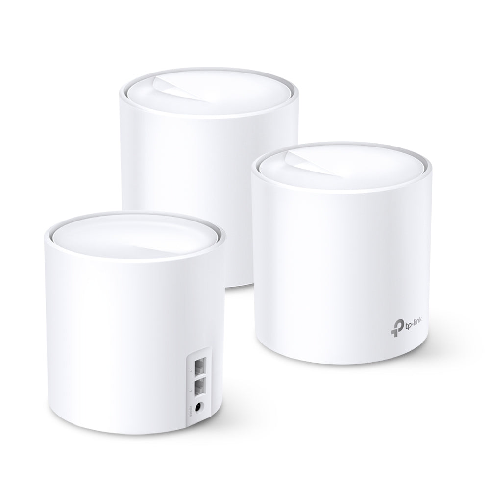 TP-Link AX3000 Whole Home Mesh Wi-Fi System, 3-Pack (DECO X60(3-PACK) V1)