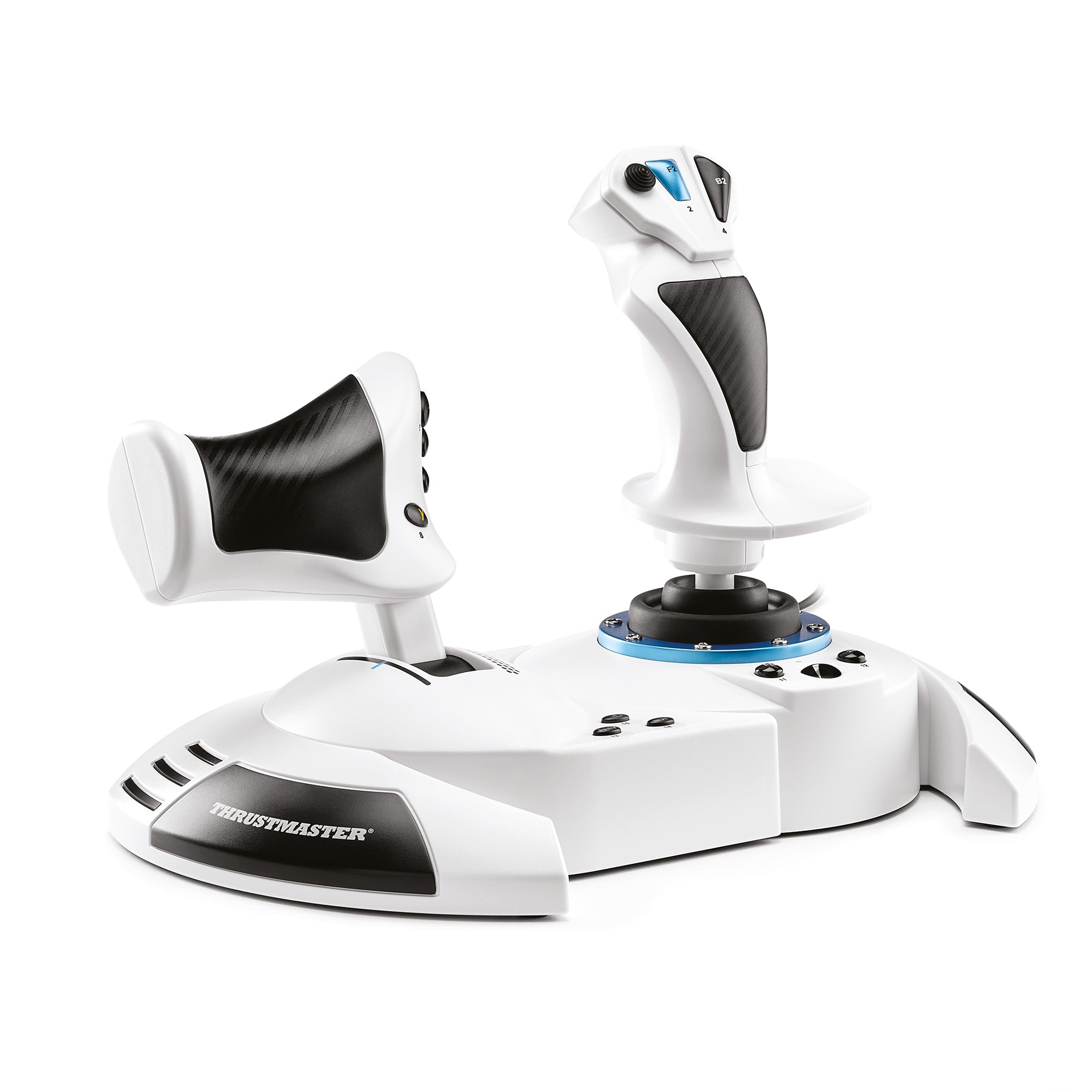 Thrustmaster T.Flight Hotas One Microsoft Flight Simulator Edition Black, White USB Joystick + engine control lever Analogue / Digital PC, Xbox One, X