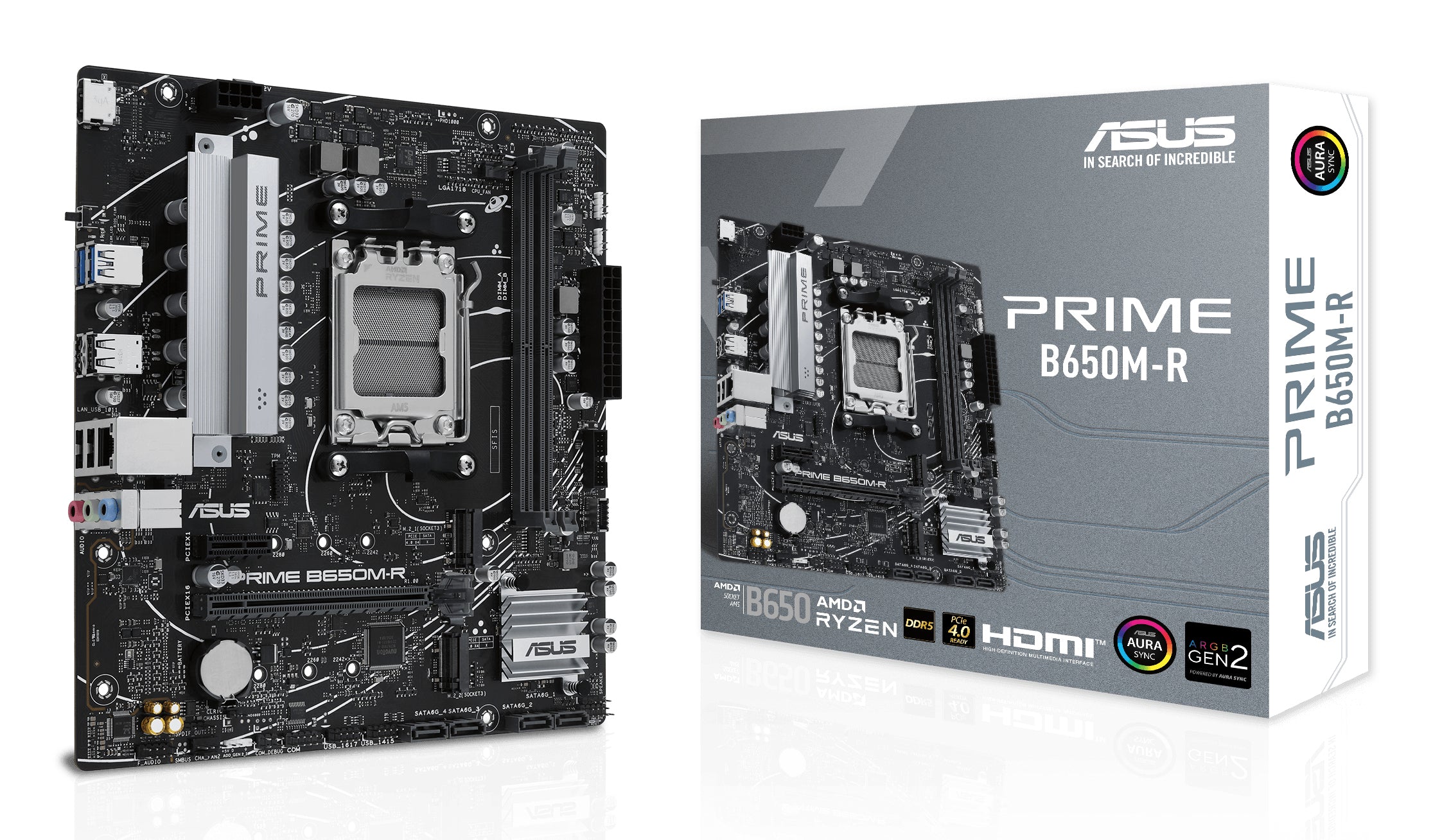 ASUS PRIME B650M-R AMD B650 Socket AM5 micro ATX (90MB1H30-M0EAY0)