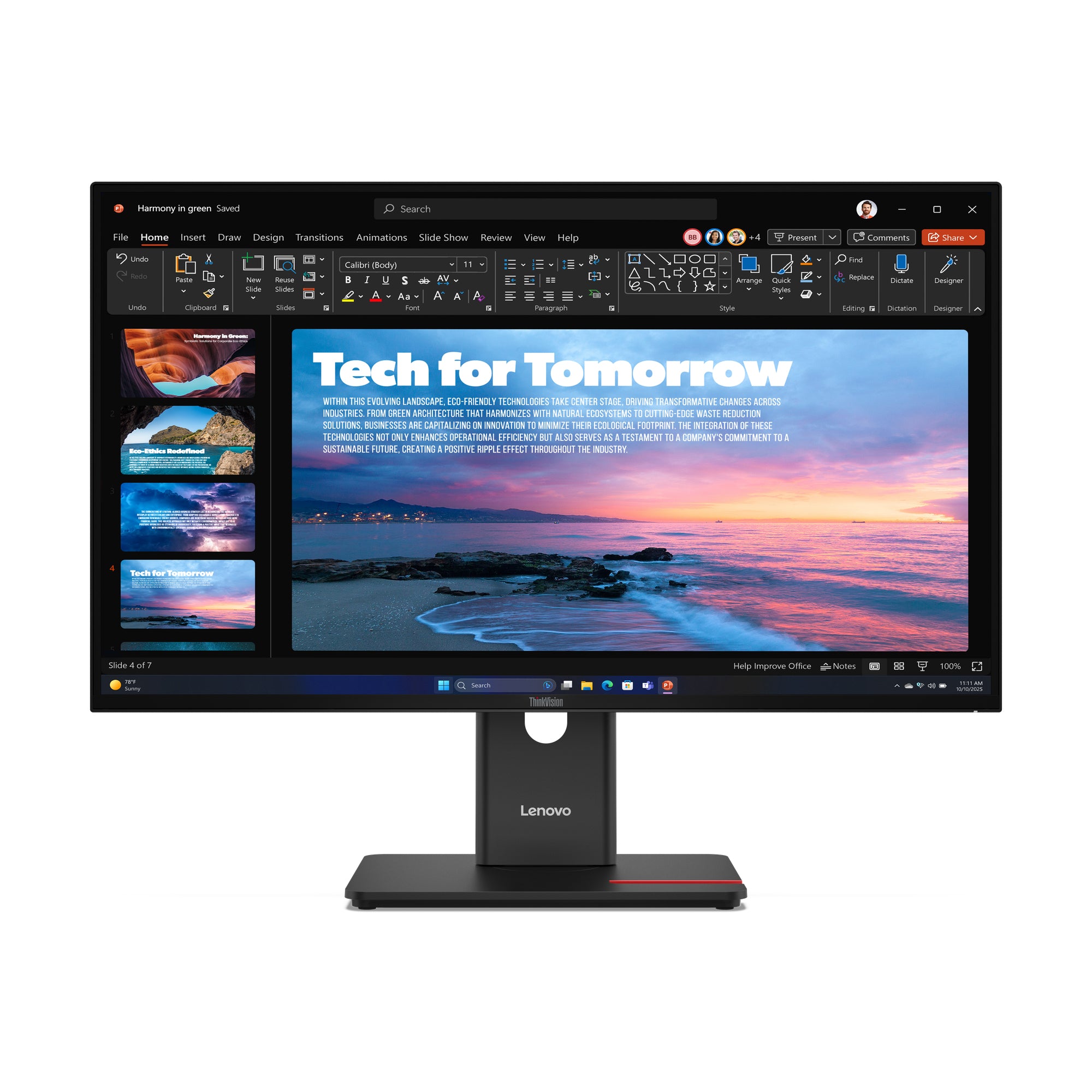 Lenovo ThinkVision T27QD-40 Monitor (64AAGAT2EU)