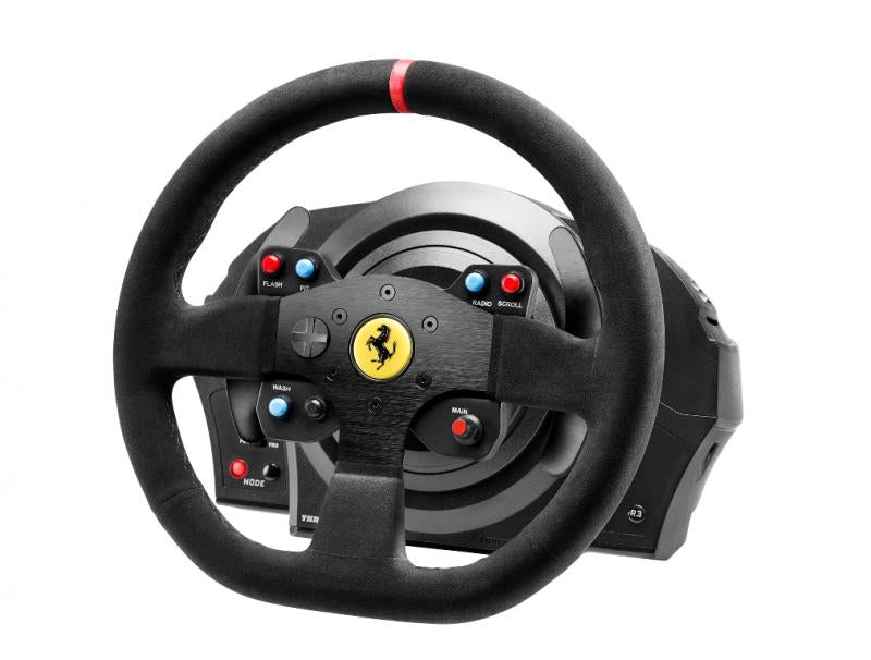 Thrustmaster T300 Ferrari Integral Racing Wheel Alcantara Edition Black Steering wheel + Pedals Analogue / Digital PC, PlayStation 4, Playstation 3