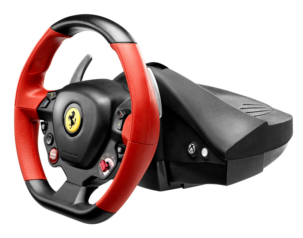 Trustmaster Thrustmaster Ferrari 458 Spider Black, Red USB Steering wheel + Pedals Xbox One (4460105)