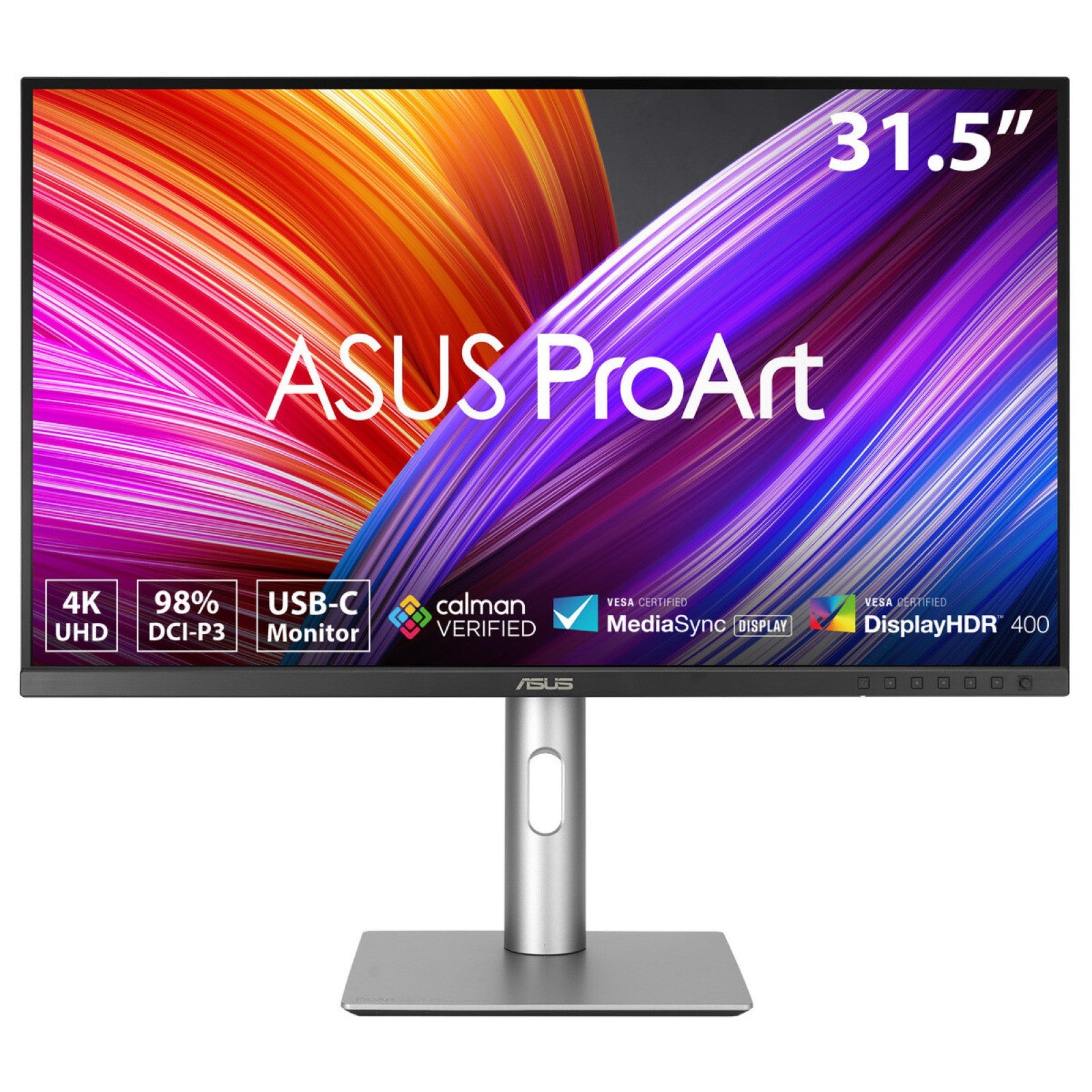 ASUS ProArt PA329CRV computer monitor 80 cm (31.5") 3840 x 2160 pixels 4K Ultra HD LCD Black (90LM02C0-B01K70)