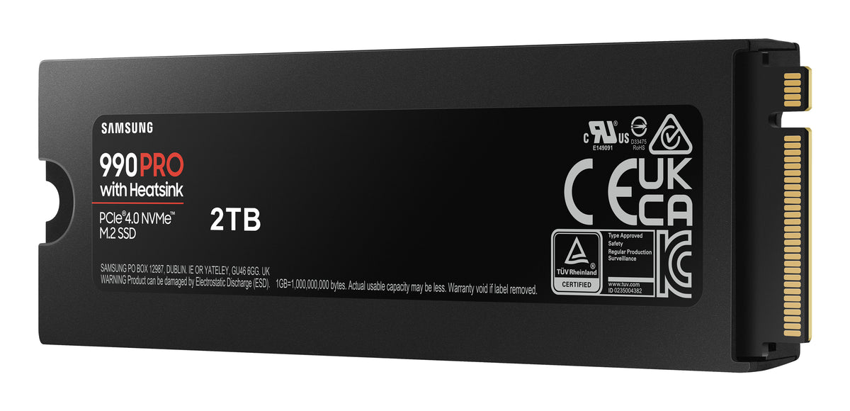 Samsung 990 PRO 2 TB M.2 PCI Express 4.0 NVMe V-NAND MLC (MZ-V9P2T0CW)