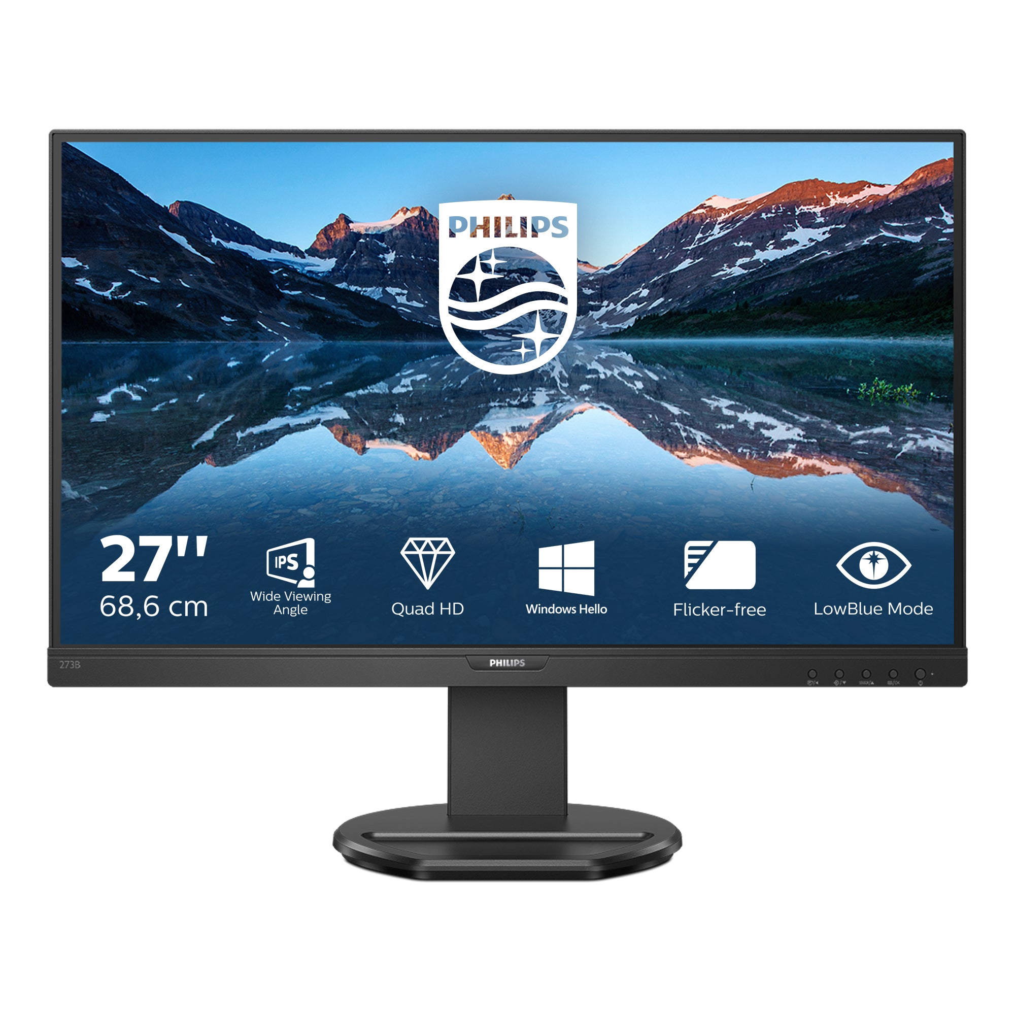 Philips B Line 276B9/00 computer monitor 68.6 cm (27") 2560 x 1440 pixels Quad HD LED Black