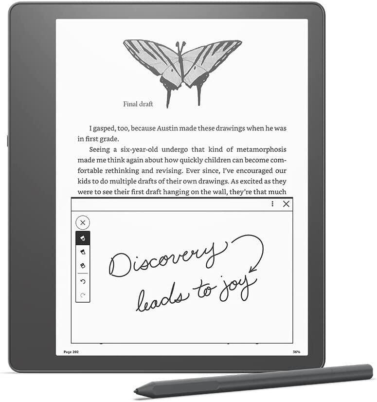 Amazon eBook reader Kindle Scribe Gen.1 2022 (B09BS5XWNS) Grey 25.9 cm (10.2")