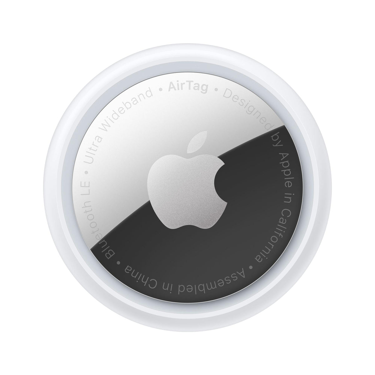 Apple AirTag 4-Pack (MX542ZY/A) Silver, White