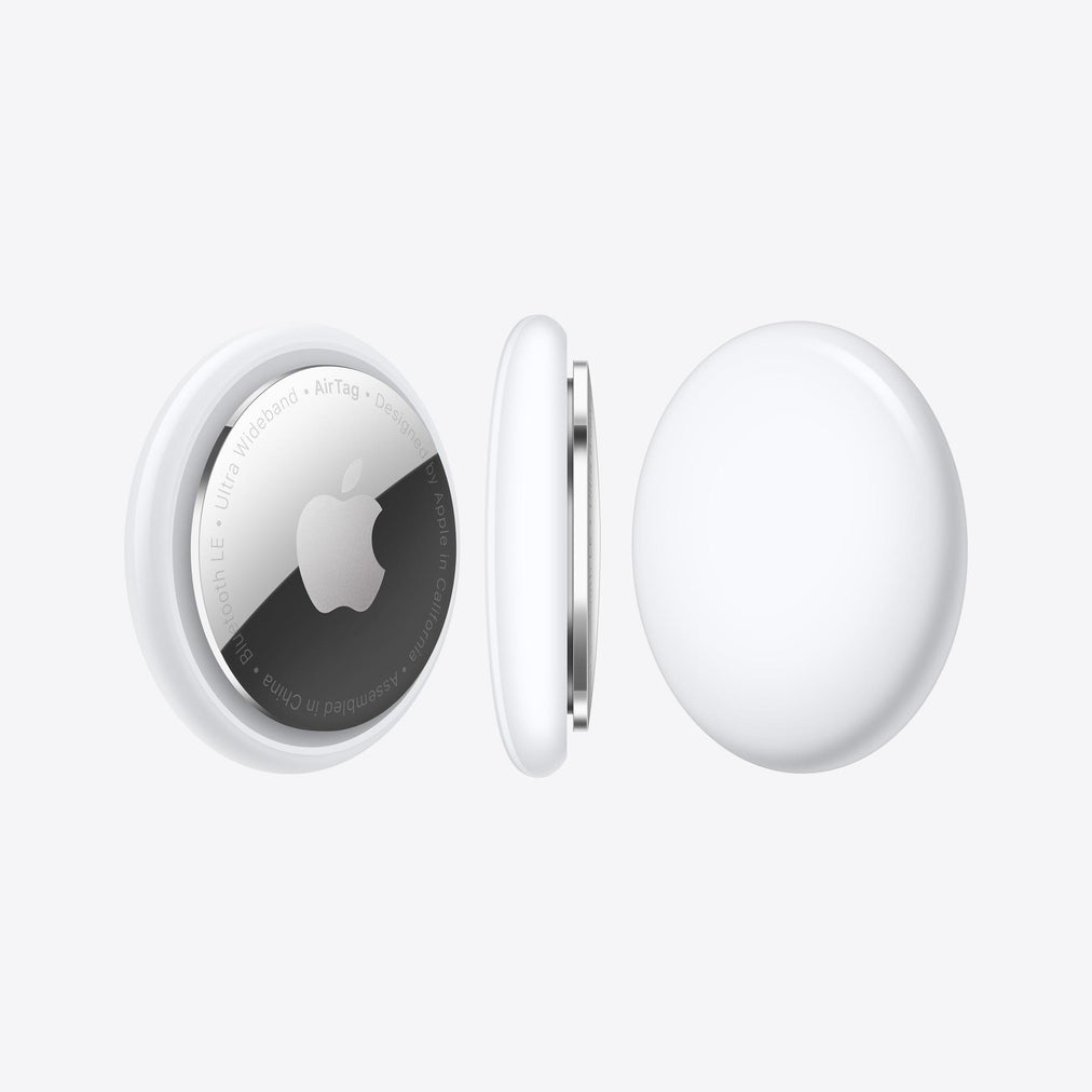Apple AirTag 4-Pack (MX542ZY/A) Silver, White