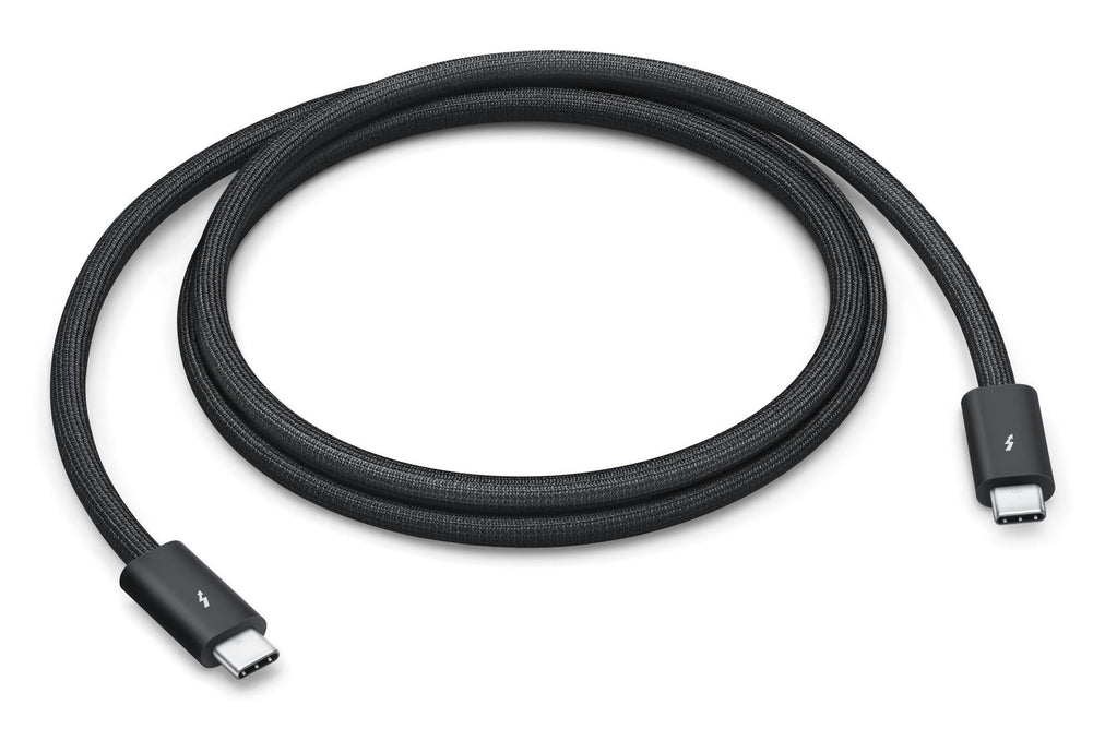 Apple Thunderbolt 5 Pro Cable 1m (MC9C4ZM/A) Black