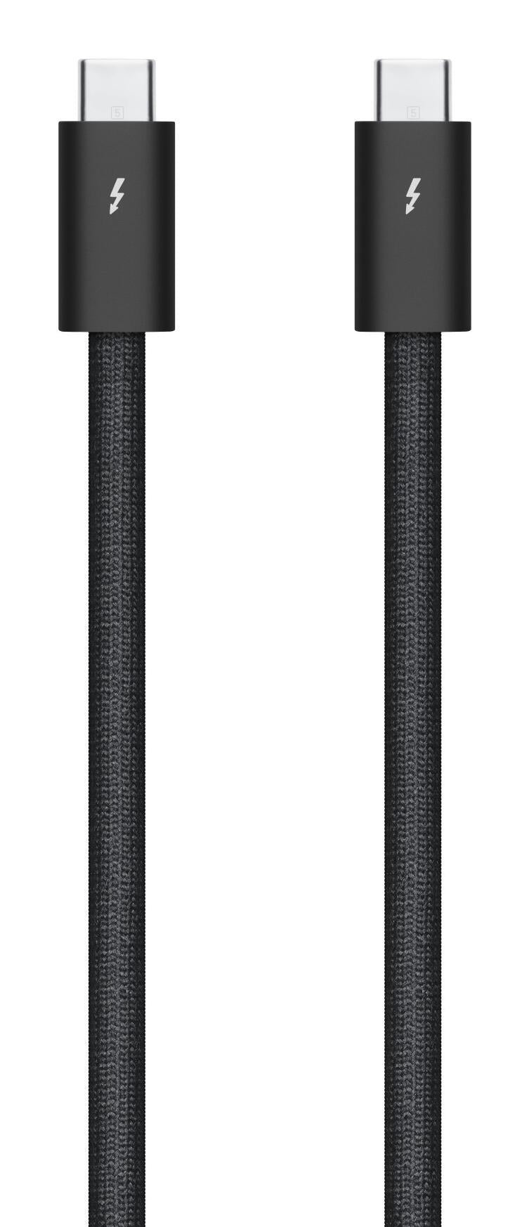 Apple Thunderbolt 5 Pro Cable 1m (MC9C4ZM/A) Black