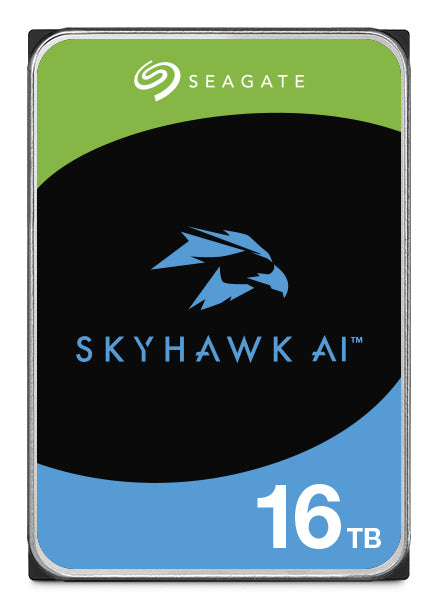 Seagate SkyHawk AI internal hard drive 16 TB 7200 RPM 512 MB 3.5" Serial ATA III (ST16000VE004)